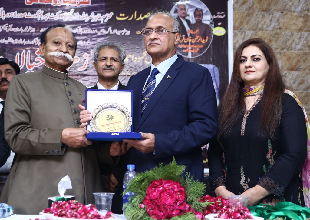Launch of Mian Mahmud Ahmad Kasuri's 4th book Zamzama e Khayalaat