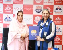 ECOT and a local franchise partner from Multan sign an MoU at Enablers Headquarters, Lahore