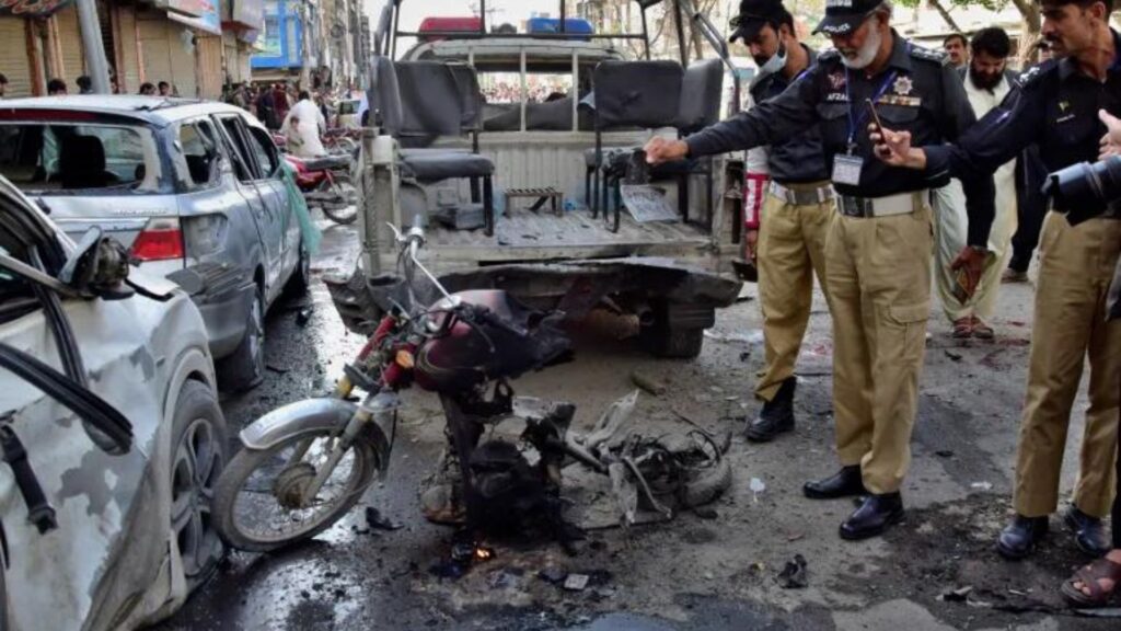Pakistan13-Injured-In-Bomb-Blast-Targeting-Police-Van-In-South-Waziristan